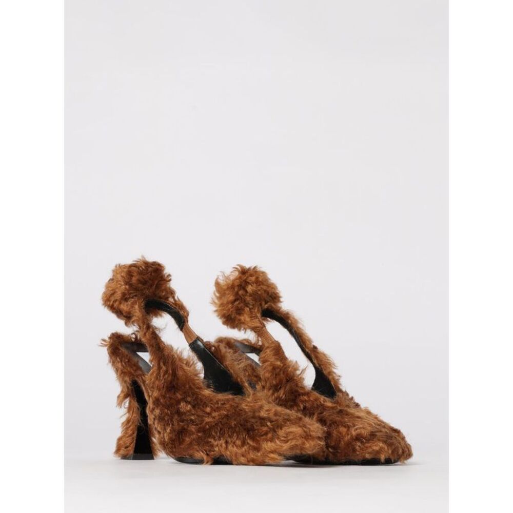 Moschino Couture Pump Woman Coffee - Picture 2 of 4